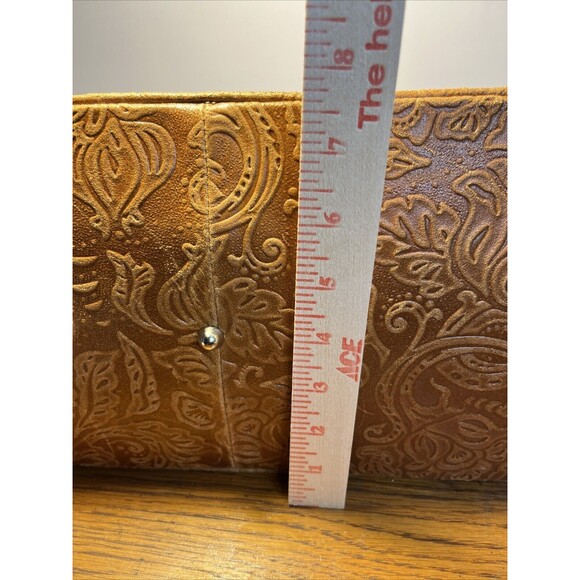 ISADORA ITALY Cuoio Tooled Genuine Leather Large Tote Bag New with Tags - Picture 16 of 16